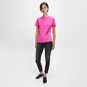 Calvin Klein dámské růžové triko - S (TPZ)