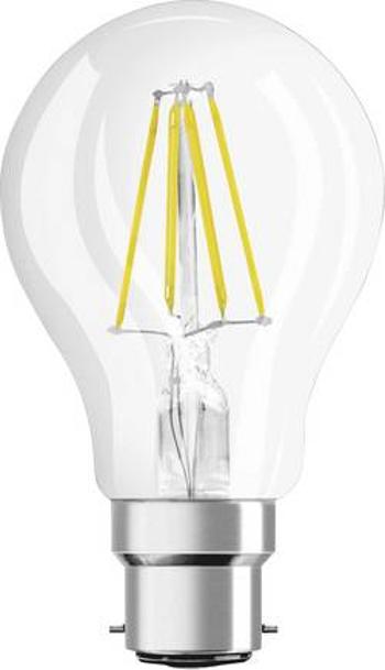 LED žárovka OSRAM 4052899962200 230 V, B22d, 4 W = 40 W, teplá bílá, A++ (A++ - E), tvar žárovky, vlákno, 1 ks