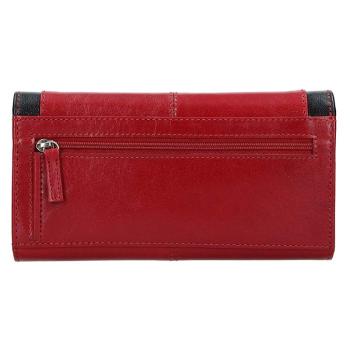 Lagen Dámská peněženka kožená BLC/4228 Červená/Černá