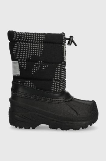 Dětské sněhule Didriksons LUMI KIDS BOOTS šedá barva