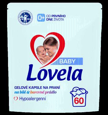 Lovela Baby gelové kapsle na praní 60 ks