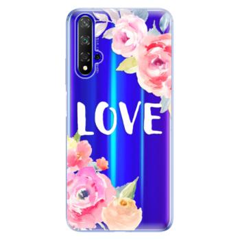 Odolné silikonové pouzdro iSaprio - Love - Huawei Honor 20