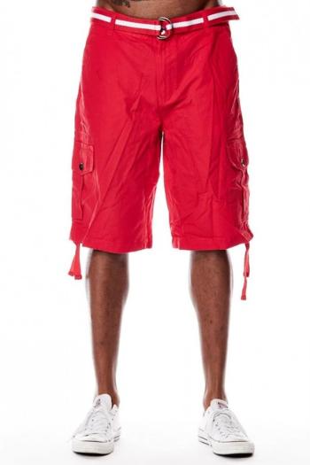 Southpole Cargo Shorts Deep Red 9001-3341 - 36