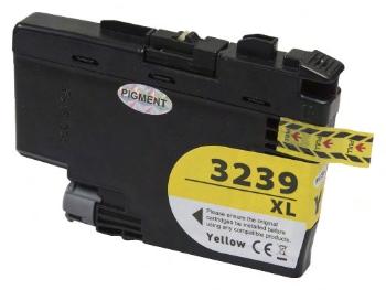 BROTHER LC-3239-XL - kompatibilní cartridge, žlutá, 5000 stran