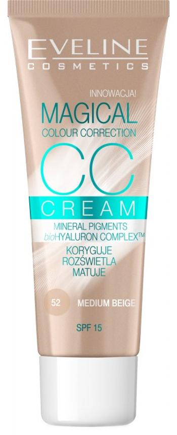 Eveline CC Cream Magical Colour Correction - střední béžová 30 ml
