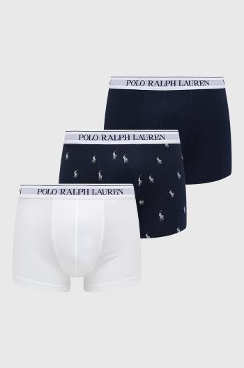 Boxerky Polo Ralph Lauren 3 - Pack pánské, bílá barva