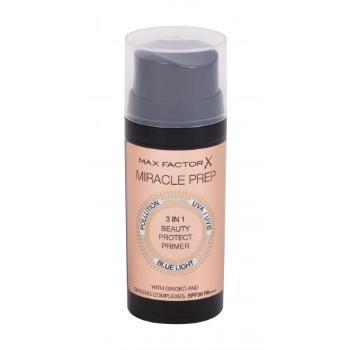 Max Factor Miracle Prep 3 in 1 Beauty Protect SPF30 30 ml báze pod make-up pro ženy
