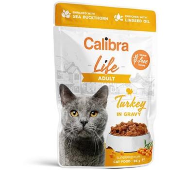 Calibra Cat Life kapsička adult turkey in gravy 85 g (8595706700825)