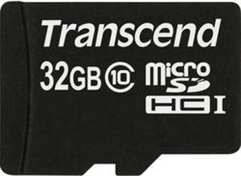 Paměťová karta Micro SDHC 32 GB Transcend Premium Class 10