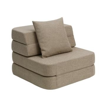 Single sand KlipKlap 3 Fold Sofa soft