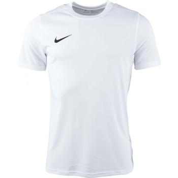 Nike DRI-FIT PARK 7 Pánské sportovní tričko, bílá, velikost M