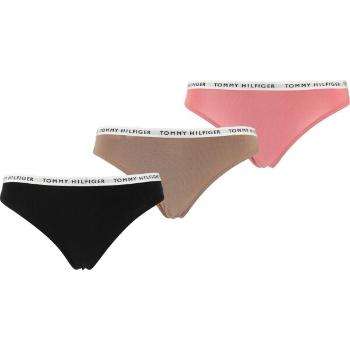 Tommy Hilfiger 3P THONG Dámská tanga, mix, velikost