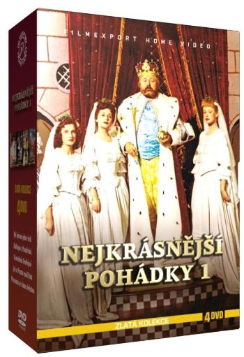 Nejkrásnější pohádky 1 - kolekce - 4xDVD