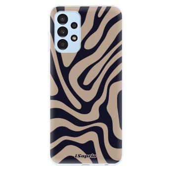 Odolné silikonové pouzdro iSaprio - Zebra Black - Samsung Galaxy A13