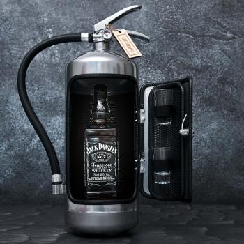 Dárkový hasičák Jack Daniel´s no.7 (Barva hasičáku: Stříbrná)