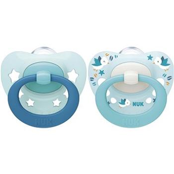 NUK Dudlík Signature 0–6m 2 ks  BOX kluk (BABY169310b)