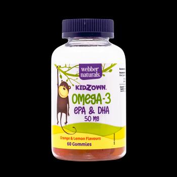 Webber Naturals Kidzown Omega-3 EPA & DHA 60 tablet