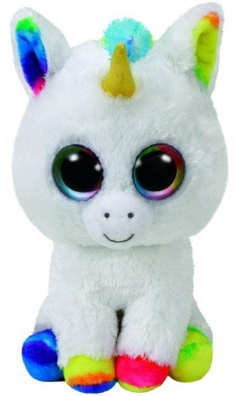 TY Beanie Boos Pixy - bílý jednorožec 24 cm