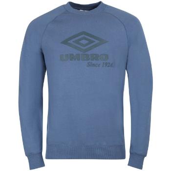 Umbro LARGE LOGO SWEAT Pánská mikina, modrá, velikost M