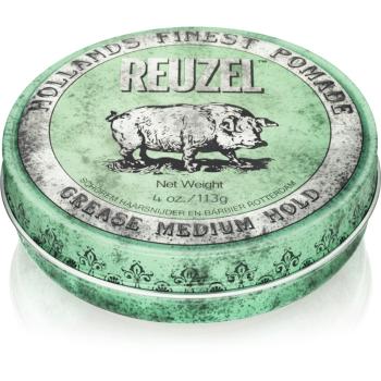 Reuzel Hollands Finest Pomade Grease pomáda na vlasy střední zpevnění 113 g