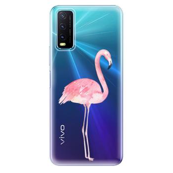 Odolné silikonové pouzdro iSaprio - Flamingo 01 - Vivo Y20s