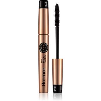 flormar Triple Action Mascara vyživující řasenka 3 v 1 8 ml