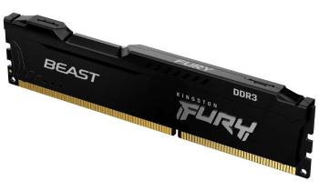 KINGSTON DIMM DDR3 8GB 1600MT/s CL10 FURY Beast Černá