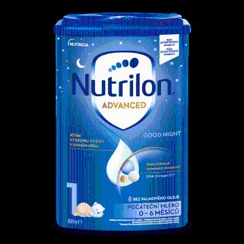 Nutrilon 1 Advanced Good Night počáteční kojenecké mléko od narození 800 g