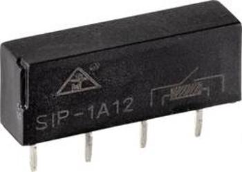 Relé s jazýčkovým kontaktem TRU COMPONENTS SIP1A12, TC-9094720, 1 spínací kontakt, 12 V/DC, 0.5 A, 10 W, SIP-4