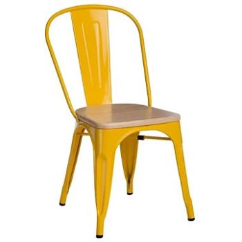 Židle Paris Wood borovice žlutá (IAI-449)