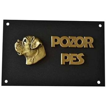 Cobbys Pet Pozor Pes 3D Boxer 17 × 11cm (8586020722150)