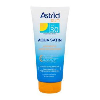 Astrid Sun Aqua Satin Moisturizing Milk SPF30 200 ml opalovací přípravek na tělo unisex na dehydratovanou pleť