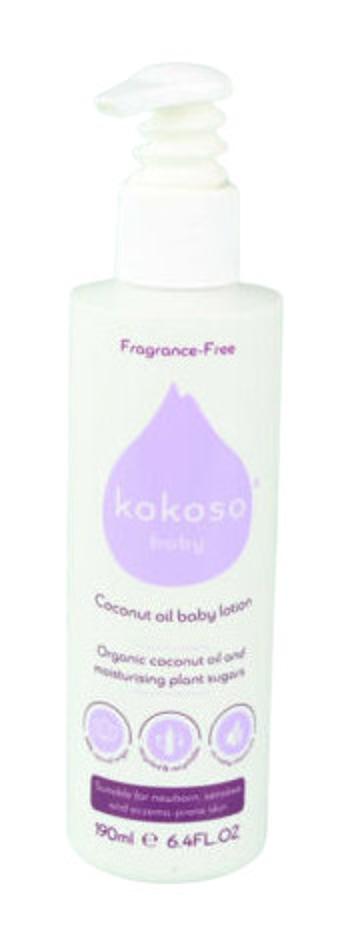Kokoso Baby Tělové mléko bez parfemace 190 ml