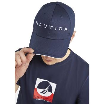 NAUTICA ROBSON SNAPBACK Pánská kšiltovka, tmavě modrá, velikost