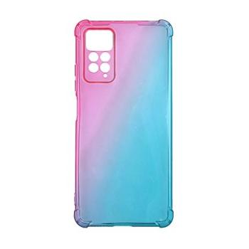 TopQ Kryt Xiaomi Redmi Note 11 Pro Shock duhový mentolovo-růžový 91743 (91743)