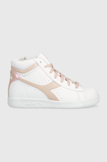 Dětské sneakers boty Diadora růžová barva