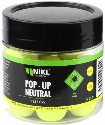 Nikl fluoro pop up neutral 14 mm 50 g-žlutá