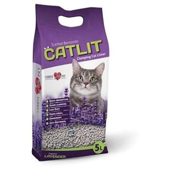 Catlit Podestýlka hrudkující s levandulí pro kočky 5l 4kg (8586020721139)