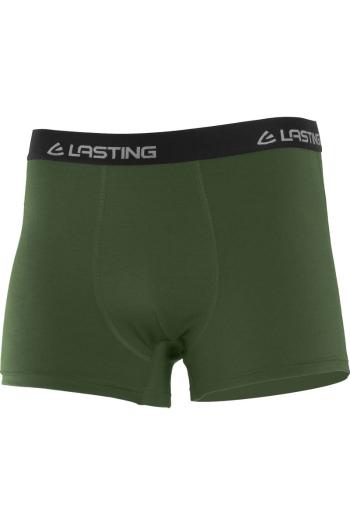 Lasting NORO 6262 zelené vlněné merino boxerky Velikost: XXL