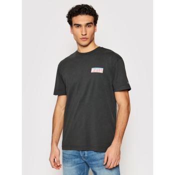 Tommy Hilfiger TOMMY JEANS pánské černé tričko TJM PHOTOPRINT T-SHIRT 2