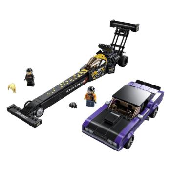 LEGO Speed Champions 76904 Mopar Dodge//SRT Top Fuel Dragster a 1970 Dodge Challenger T/A