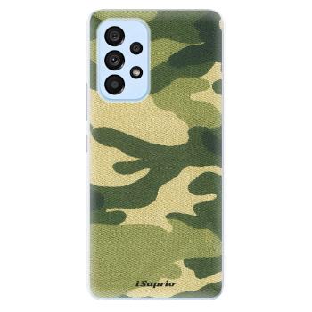 Odolné silikonové pouzdro iSaprio - Green Camuflage 01 - Samsung Galaxy A73 5G