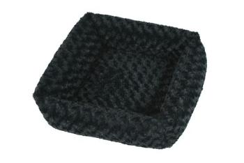 Olala Pets Cube Fuzzy, 53x53 cm, černá