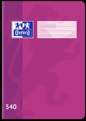 Školní sešit Oxford 540 fialový