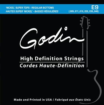 Godin E-9 Electric High-Definition Strings