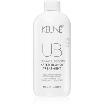 Keune Ultimate Blonde After Blonde Treatment intenzivní regenerační maska pro blond vlasy 500 ml