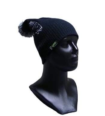 R-Spekt Dětský kulich PomPom Duo beanie limited edition tm.modrý