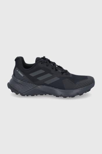 Boty adidas Performance Terrex Soulstride FY9215 pánské, černá barva