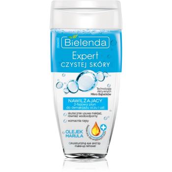 Bielenda Expert Pure Skin Moisturizing dvoufázový odličovač na oční okolí a rty 150 ml