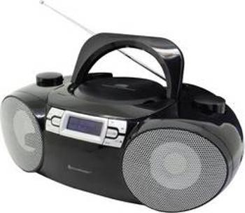 CD-rádio soundmaster SCD8100SW, AUX, Bluetooth, CD, DAB+, SD, FM, USB, černá